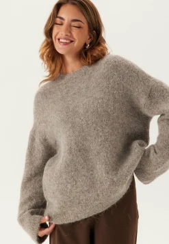 SELECTED Neulepuserot|Neulotut Neulepuserot*Slfgabriella Ls Knit New O-nec