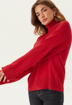 SELECTED Pooloneuleet|Neulepuserot*Slfkamma Ls Knit Roll Neck Noo