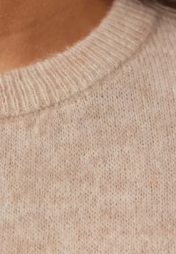 SELECTED Neuletopit|Neuletopit*Slflulu 2/4 KNIT O-NECK KNIT O