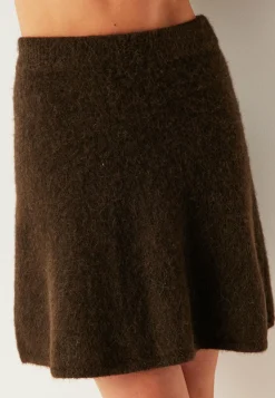 SELECTED Lyhyet Hameet|Rennot Hameet*Slflulu Brushed Hw Knit Skirt