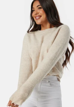 SELECTED Perusneuleet|Neulepuserot*Slflulu LS Knit O-Neck