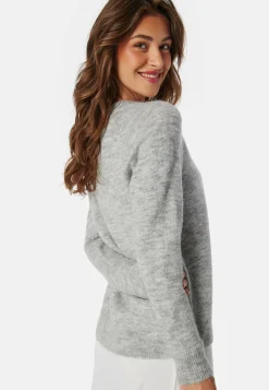 SELECTED Neulepuserot|Neulotut Neulepuserot*Slflulu LS Knit O-Neck