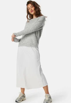 SELECTED Neulepuserot|Neulotut Neulepuserot*Slflulu LS Knit O-Neck