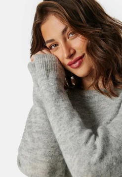 SELECTED Neulepuserot|Neulotut Neulepuserot*Slflulu LS Knit O-Neck