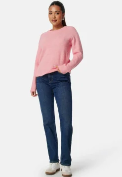 SELECTED Neulepuserot|Neulotut Neulepuserot*Slflulu LS Knit O-Neck