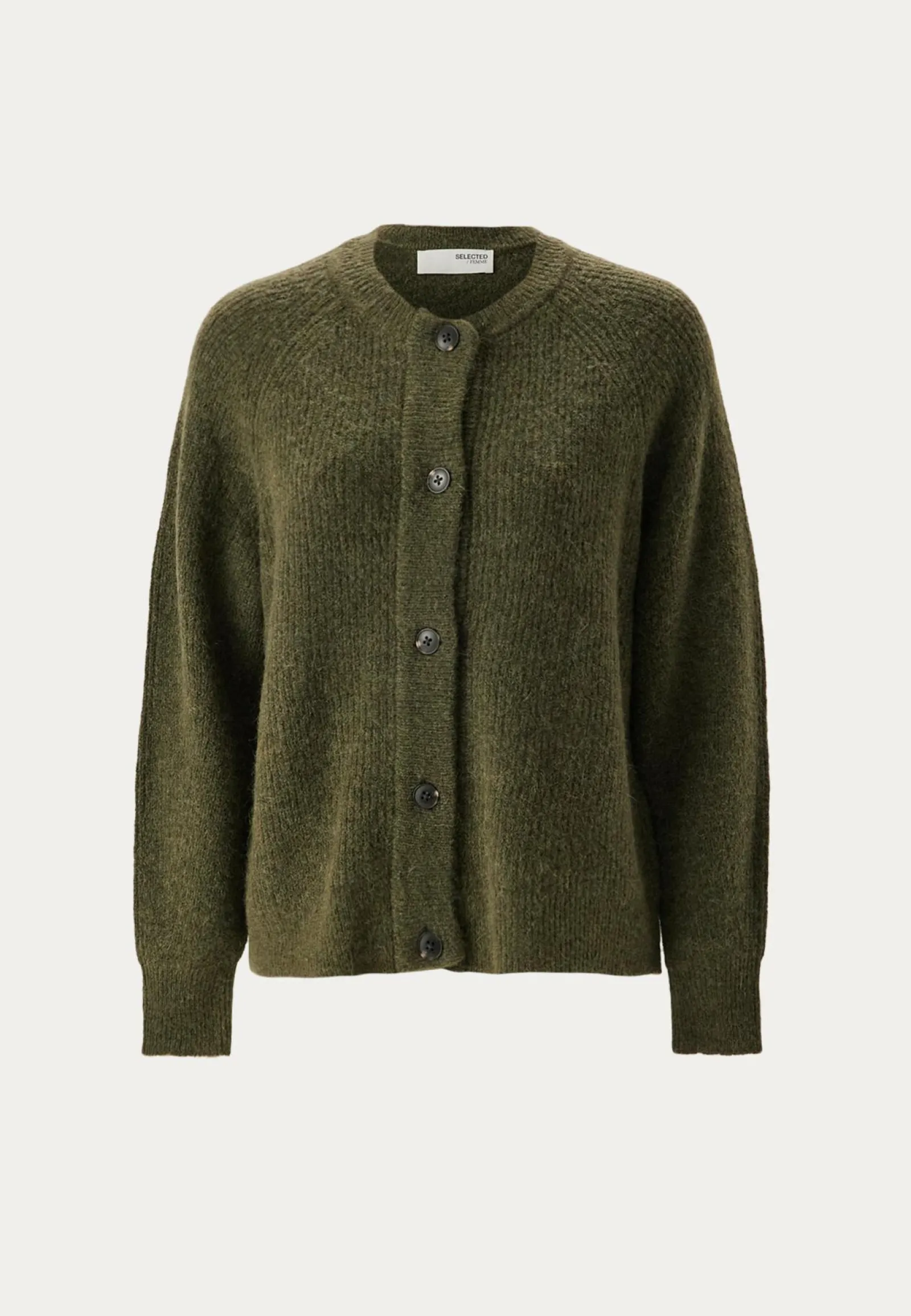 SELECTED Neuletakit Ja Neuleet|Neuletakit*Slflulu Ls Knit Short Cardigan