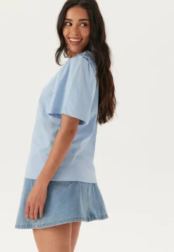 SELECTED Rennot Topit*Slfpenelope 2/4 RUFFLE TEE NOO