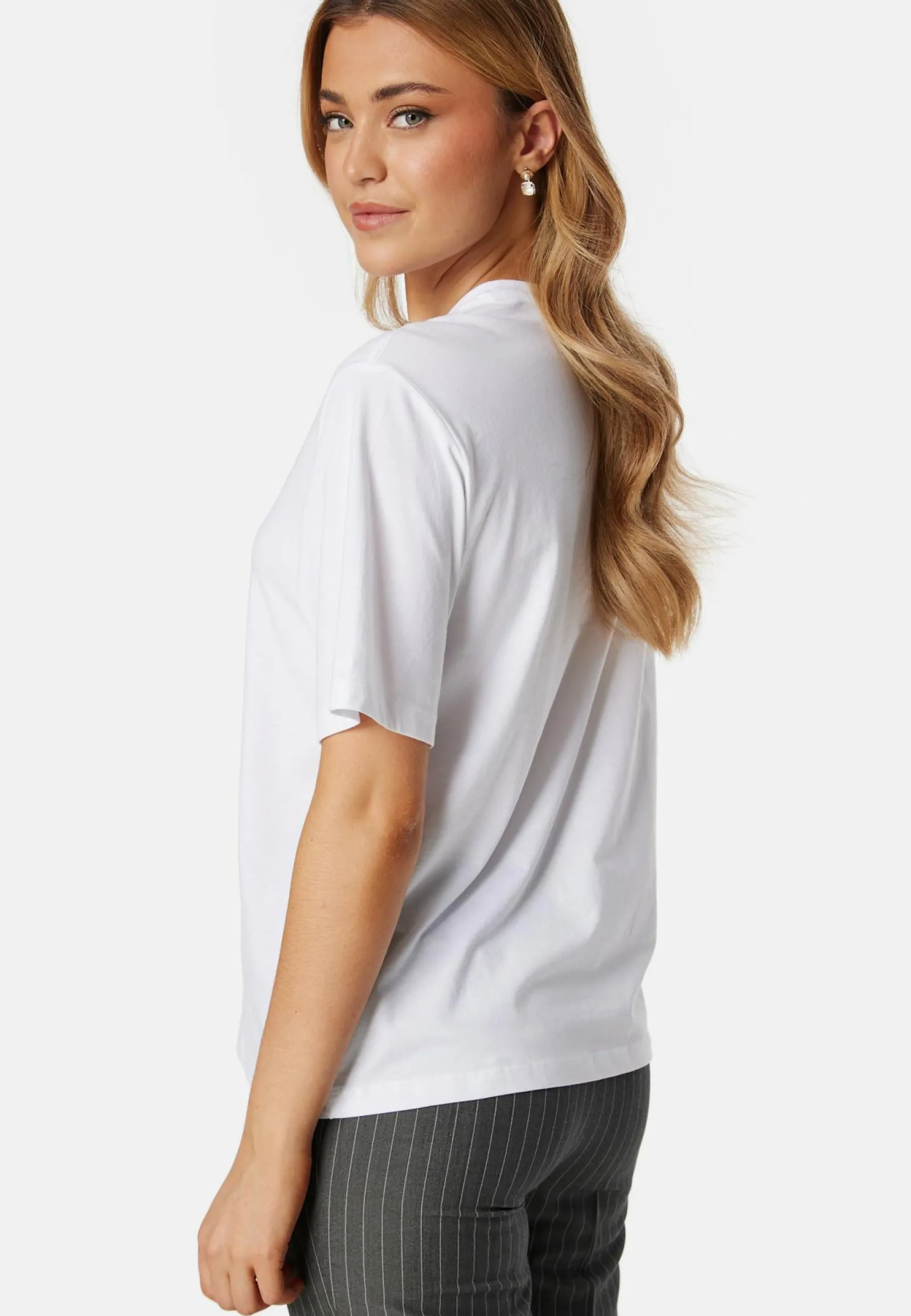 SELECTED T-Paidat|Perustopit*Slfvilja SS printed tee