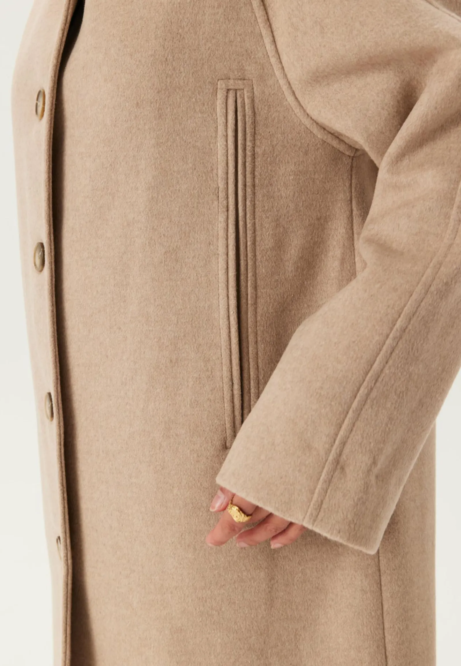 SELECTED Kevättakit|Syystakit*Slfvinni Wool Blend Coat