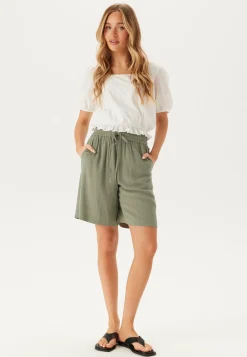 SELECTED Pellavashortsit|Rennot Shortsit*Slfviva MW Shorts