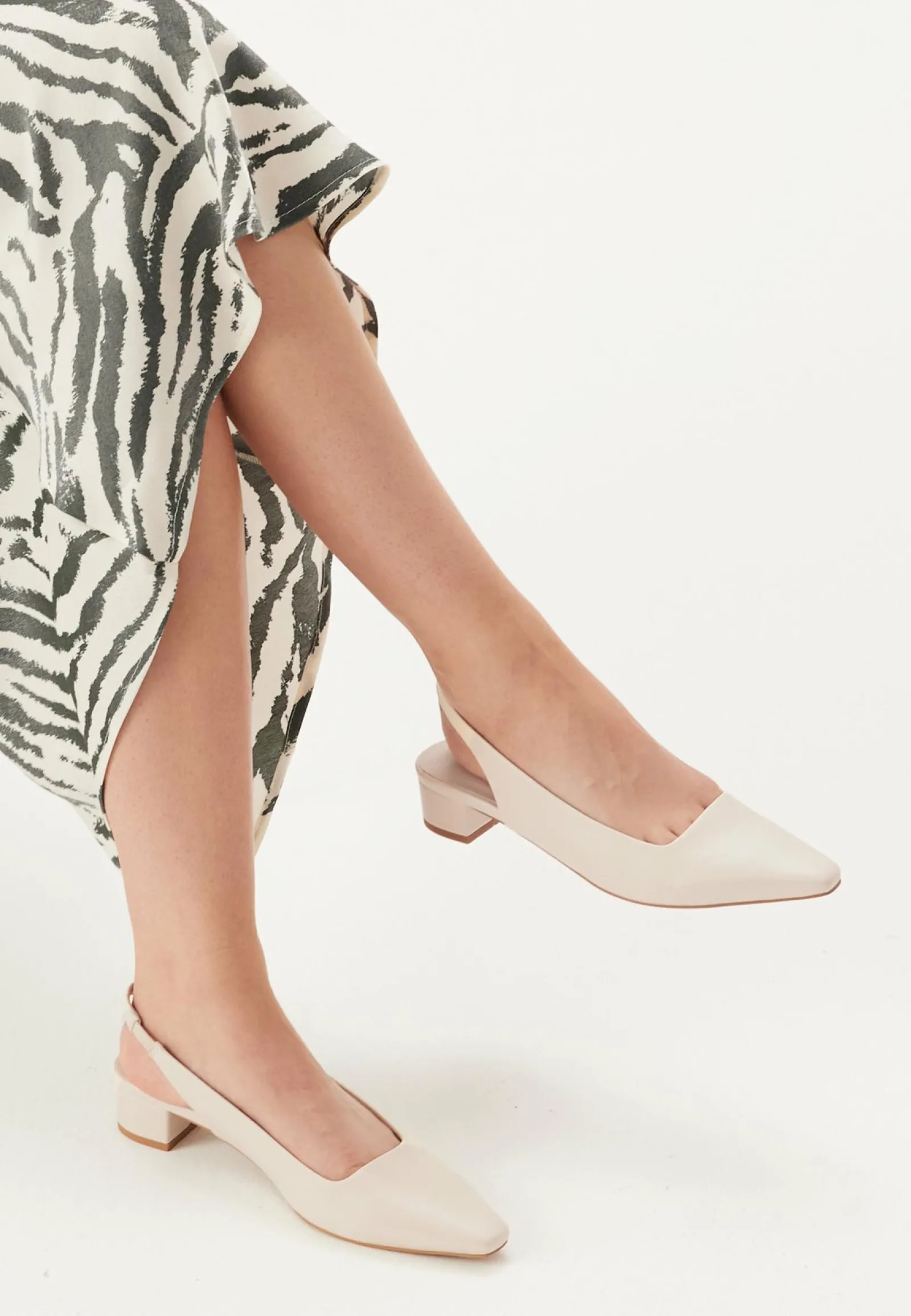 BUBBLEROOM Matalakorkoiset Kengät Ja Saappaat|Matalat Kengät*Slingback Sandal