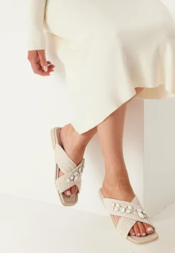 INUIKII Tohvelit|Sandaalit*Slipper Woven Crossed Stones