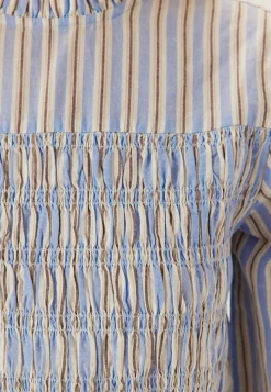 BUBBLEROOM Raidalliset Mekot|Smokkimekot*Smock Cotton Dress