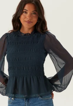 BUBBLEROOM Yksiväriset Puserot Ja Paidat|Tunikat Ja Puserot*Smock L/S Blouse