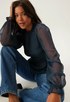 BUBBLEROOM Yksiväriset Puserot Ja Paidat|Tunikat Ja Puserot*Smock L/S Blouse