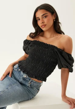 BUBBLEROOM Yksiväriset Puserot Ja Paidat|Juhlapyserot*Smock Modal Blouse