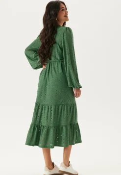 Happy Holly Pitkähihaiset Mekot|Midimekot*Soft Broderie Anglaise Dress