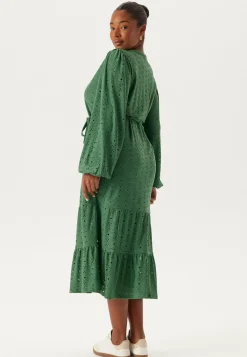 Happy Holly Pitkähihaiset Mekot|Midimekot*Soft Broderie Anglaise Dress