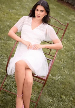 Bubbleroom Occasion Juhlamekot|Kesämekot*Sonia Mesh Frill Dress