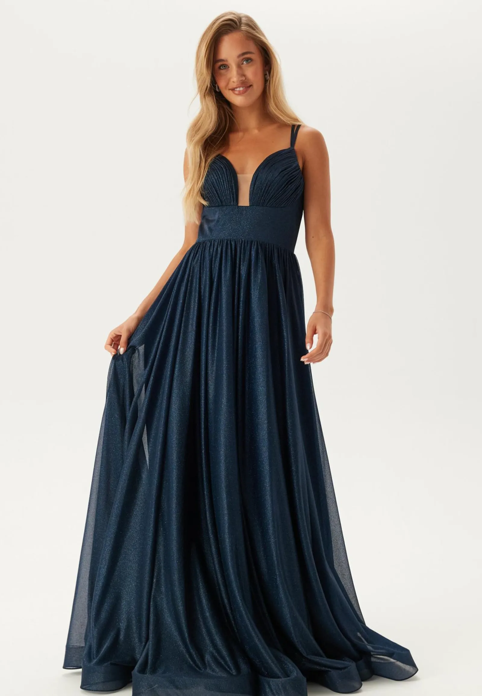 Christian Koehlert Uudenvuoden Mekot|Glittermekot*Sparkling Evening Dress With Tie Back