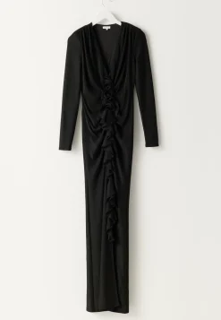 Bubbleroom Occasion Uudenvuoden Mekot|Glittermekot*Sparkling Low V-neck Slit Gown