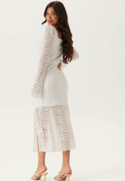 BUBBLEROOM Kesämekot|Pitkähihaiset Mekot*Square Neck Lace Dress