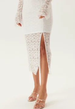 BUBBLEROOM Kesämekot|Pitkähihaiset Mekot*Square Neck Lace Dress