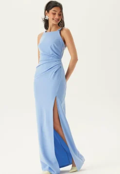 Bubbleroom Occasion Morsiusneitomekot|Juhlamekot*Square Neck Slit Maxi Dress