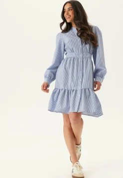 BUBBLEROOM Raidalliset Mekot|Pitkähihaiset Mekot*Striped Dress