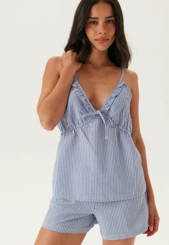 BUBBLEROOM Rennot Setit|Hihattomat Topit*Striped Singlet