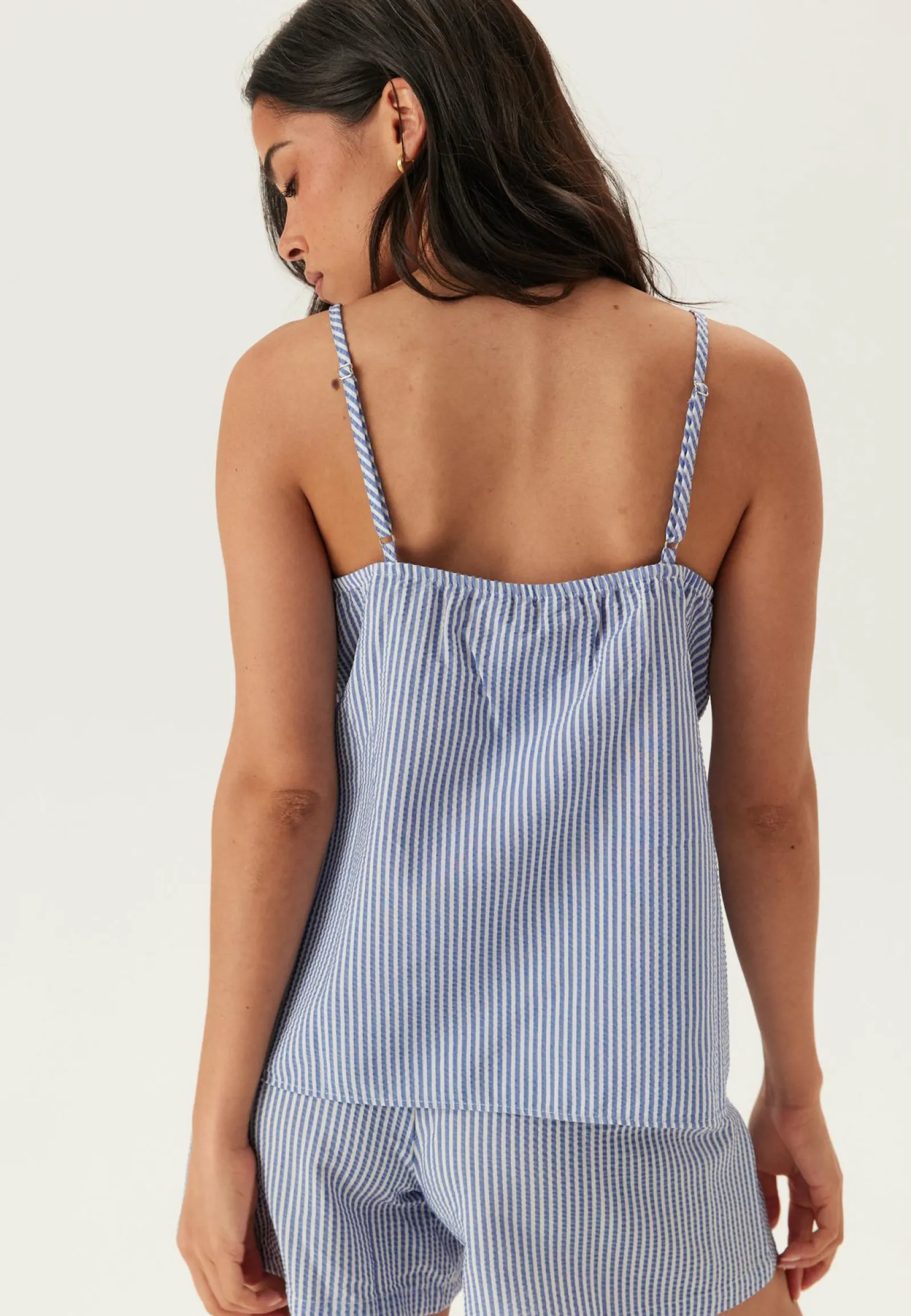 BUBBLEROOM Rennot Setit|Hihattomat Topit*Striped Singlet