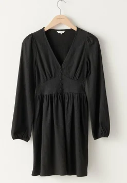 BUBBLEROOM Uudenvuoden Mekot|Joulumekot*Structure Button Mini Dress