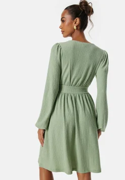 BUBBLEROOM Smokkimekot|Kesämekot*Structure Button Short Dress