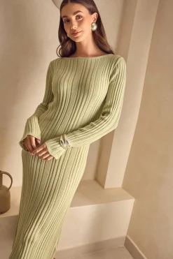 BUBBLEROOM Kesämekot|Pitkähihaiset Mekot*Structure Knitted Dress