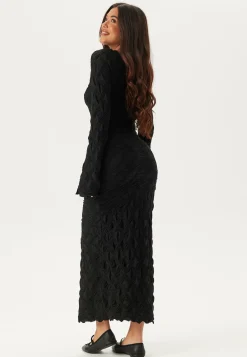 BUBBLEROOM Midimekot|Arkipäivän Mekot*Structure Long Sleeve Midi Dress