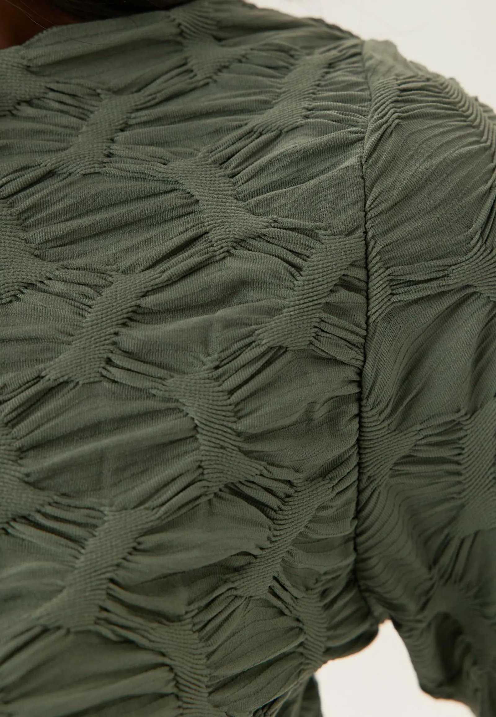 BUBBLEROOM Pitkähihaiset Mekot|Midimekot*Structure Long Sleeve Midi Dress