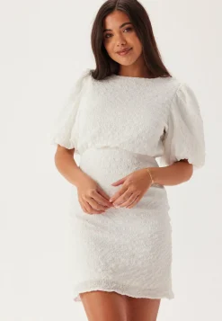 Bubbleroom Occasion Juhlamekot|Puhvihihalliset Mekot*Structured Bow Short Dress