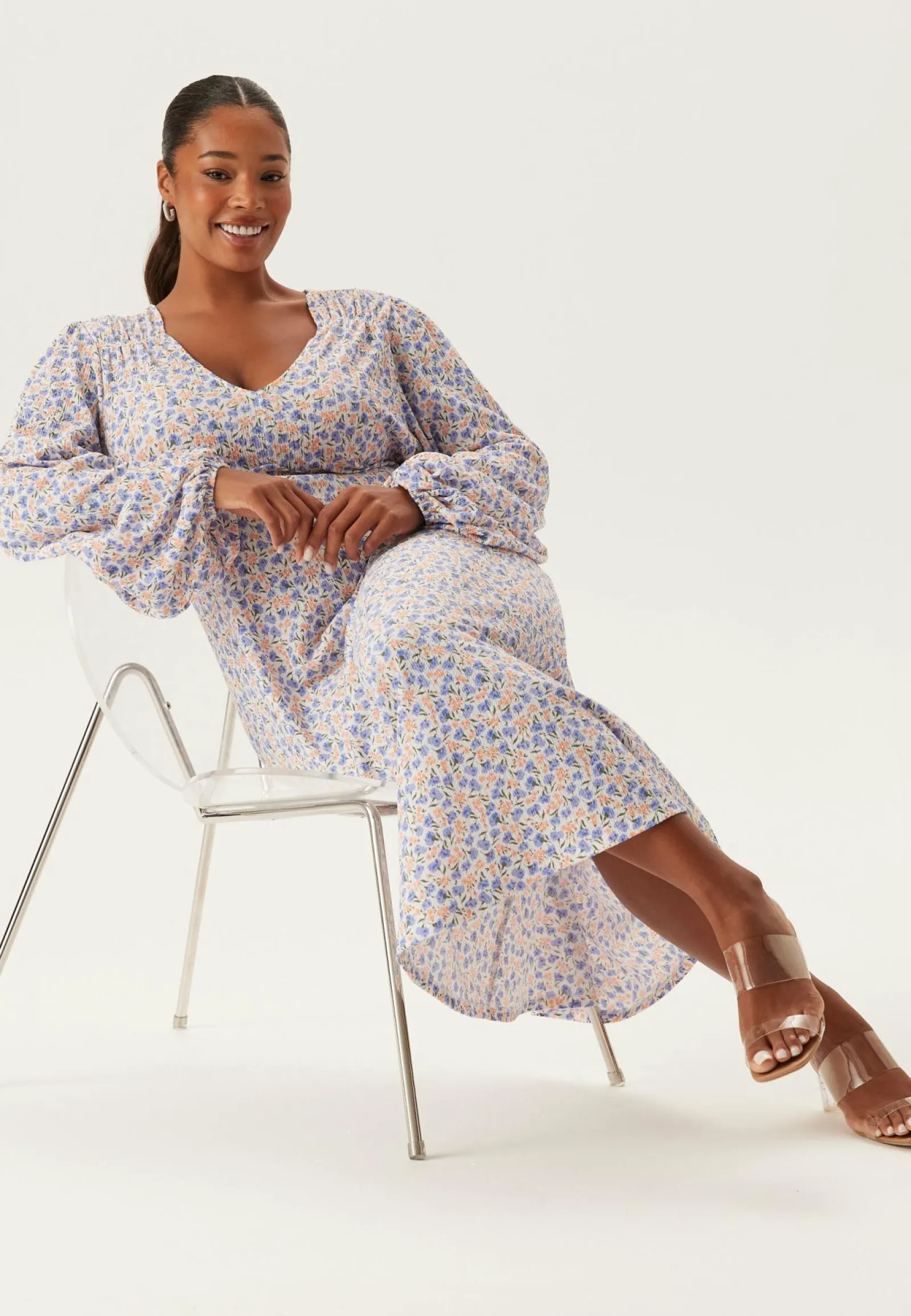 Happy Holly Kesämekot|Pitkähihaiset Mekot*Structured Dress