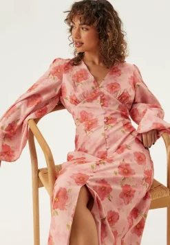 Bubbleroom Occasion Juhlamekot|Kukkakuosiset Ja Kuviolliset Mekot*Structured Midi Dress