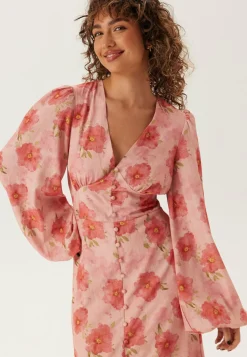 Bubbleroom Occasion Juhlamekot|Kukkakuosiset Ja Kuviolliset Mekot*Structured Midi Dress