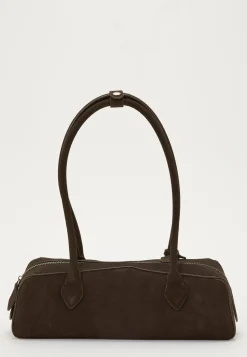 MAKE WAY Aidon Nahan Laukut*Suede Baguette Bag