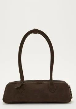 MAKE WAY Aidon Nahan Laukut*Suede Baguette Bag