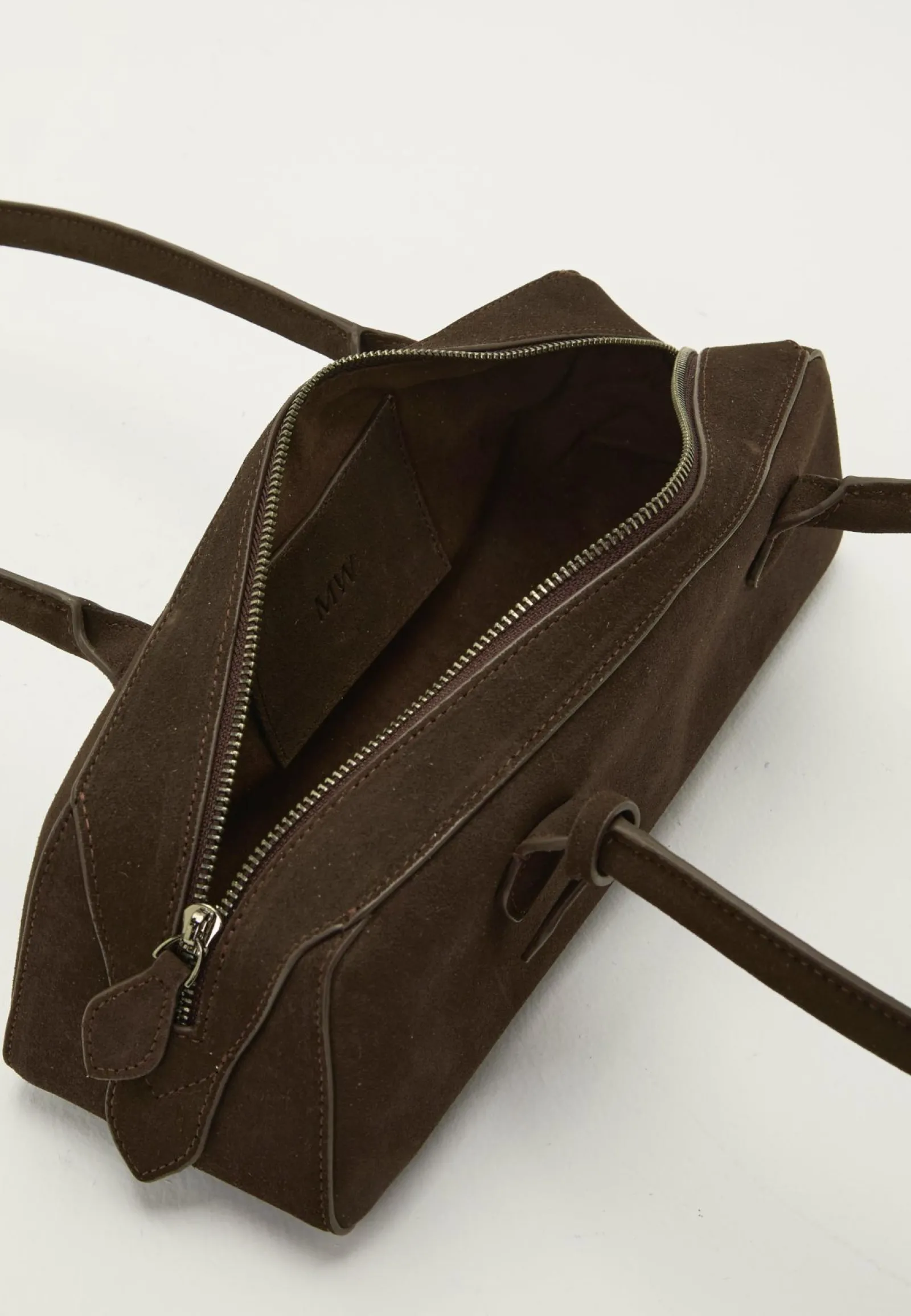 MAKE WAY Aidon Nahan Laukut*Suede Baguette Bag