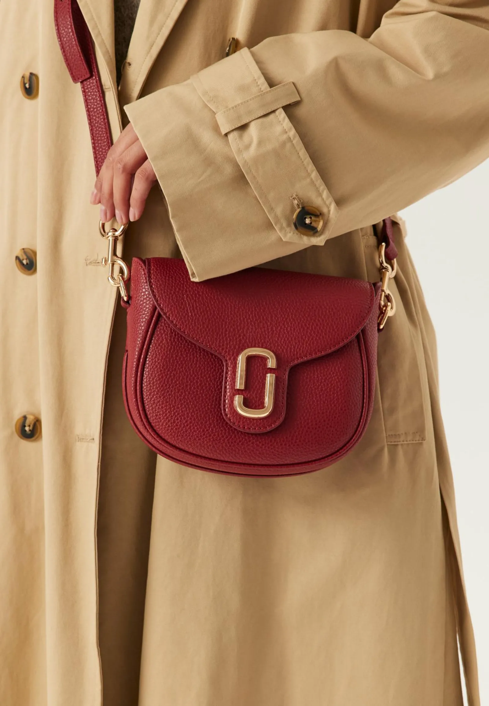 Marc Jacobs Aidon Nahan Laukut|Olkalaukut*The Saddle Bag