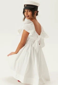 Bubbleroom Occasion Kesämekot|Minimekot*Tie Back Frill Short Dress