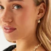 Pilgrim Korvakorut*Trust Earrings Gold-plated