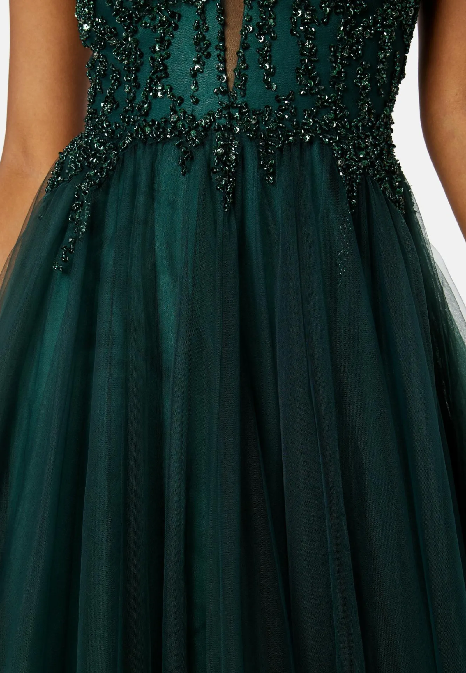 Christian Koehlert Glittermekot|Vanhojentanssimekot*Tulle Back Lacing Evening Dress