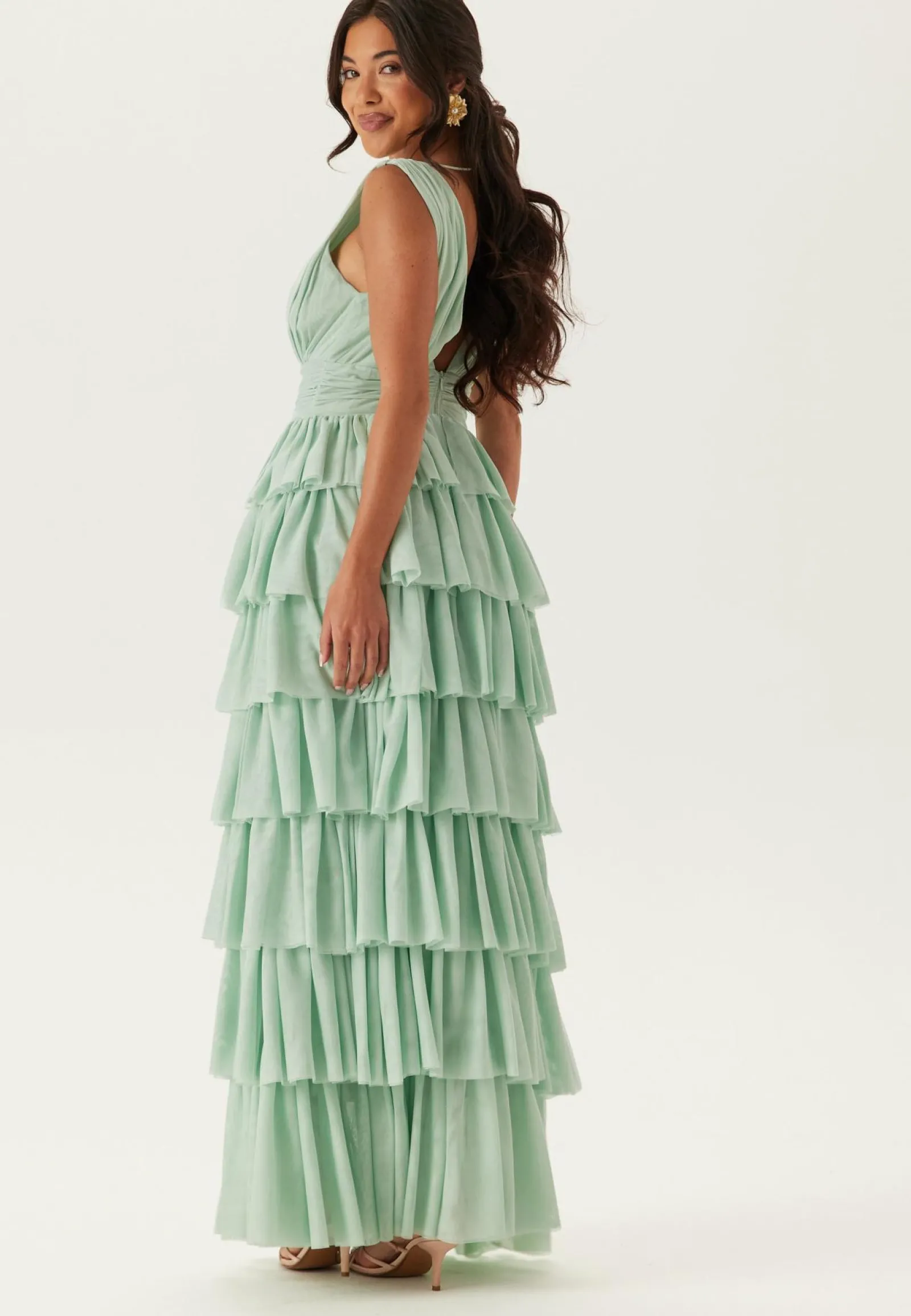 Bubbleroom Occasion Röyhelömekot|Morsiusneitomekot*Tulle Frill Gown