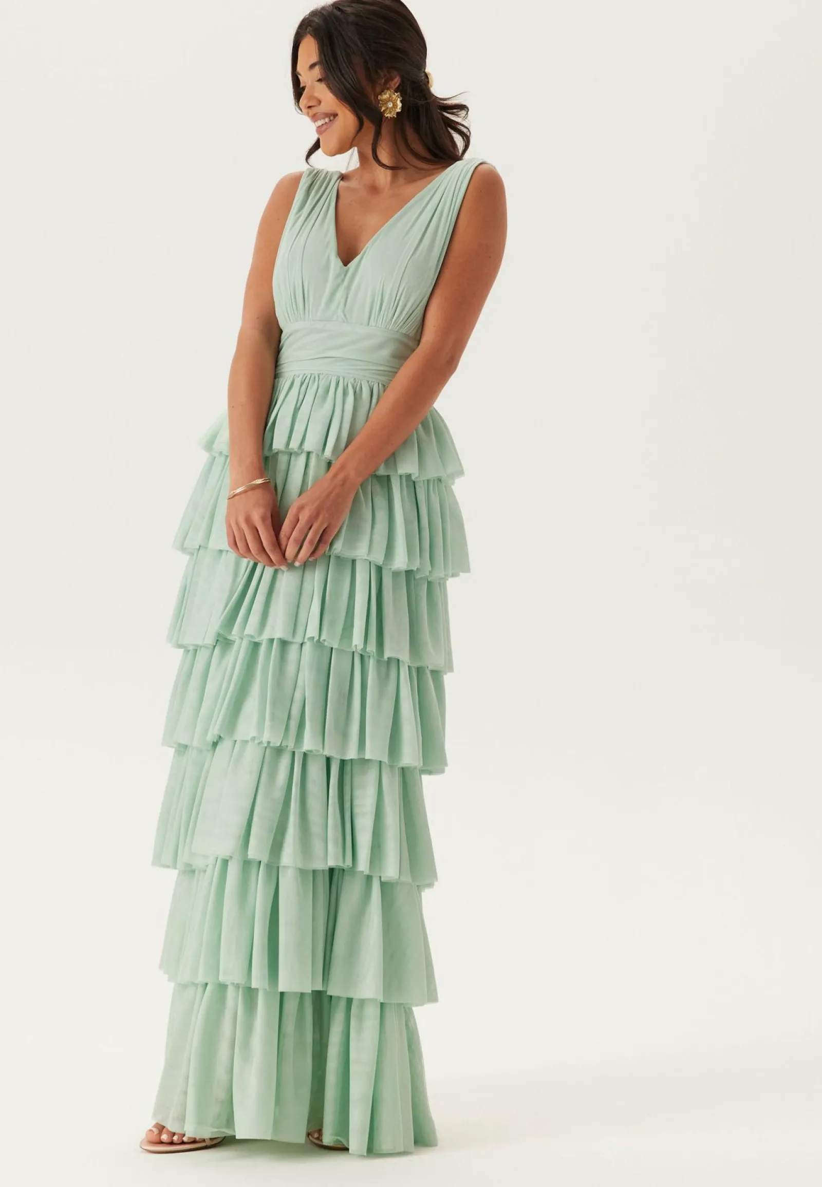 Bubbleroom Occasion Röyhelömekot|Morsiusneitomekot*Tulle Frill Gown