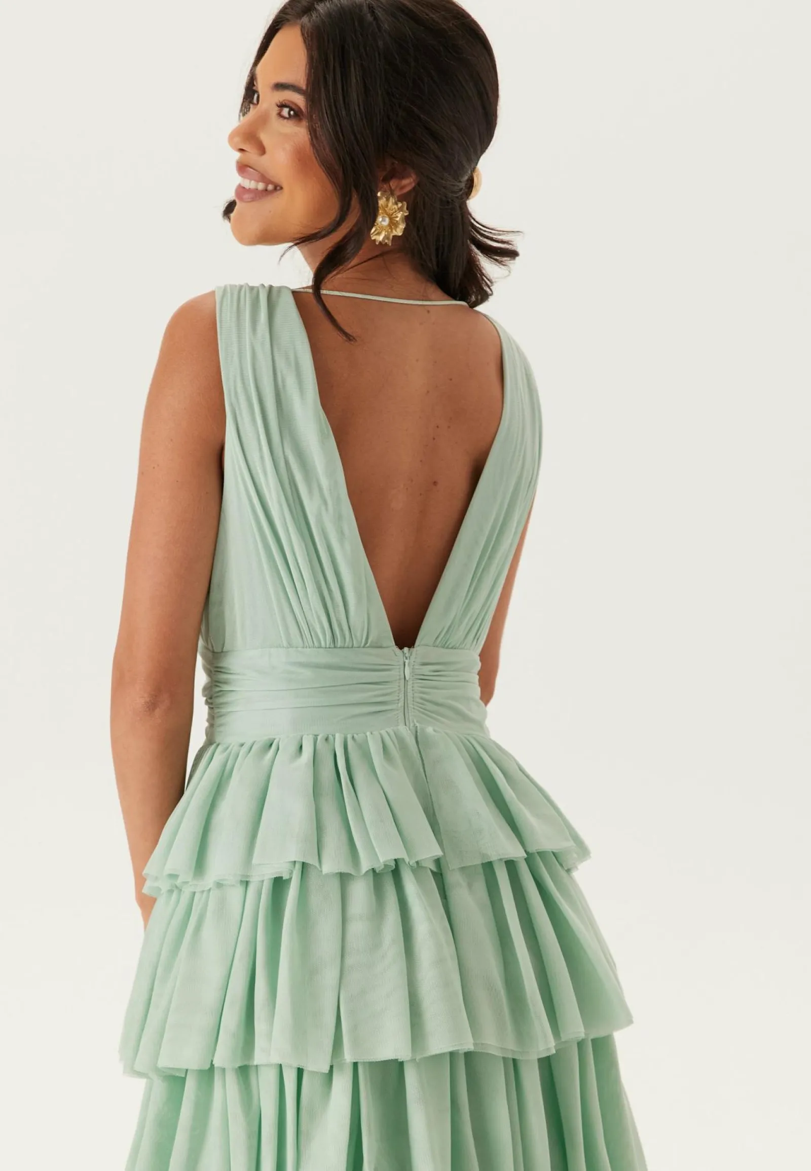 Bubbleroom Occasion Röyhelömekot|Morsiusneitomekot*Tulle Frill Gown